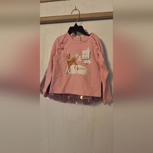 NWT Infant Girl Two Piece Set by peek Pink Special Event Dressy Sz 18-24 mos